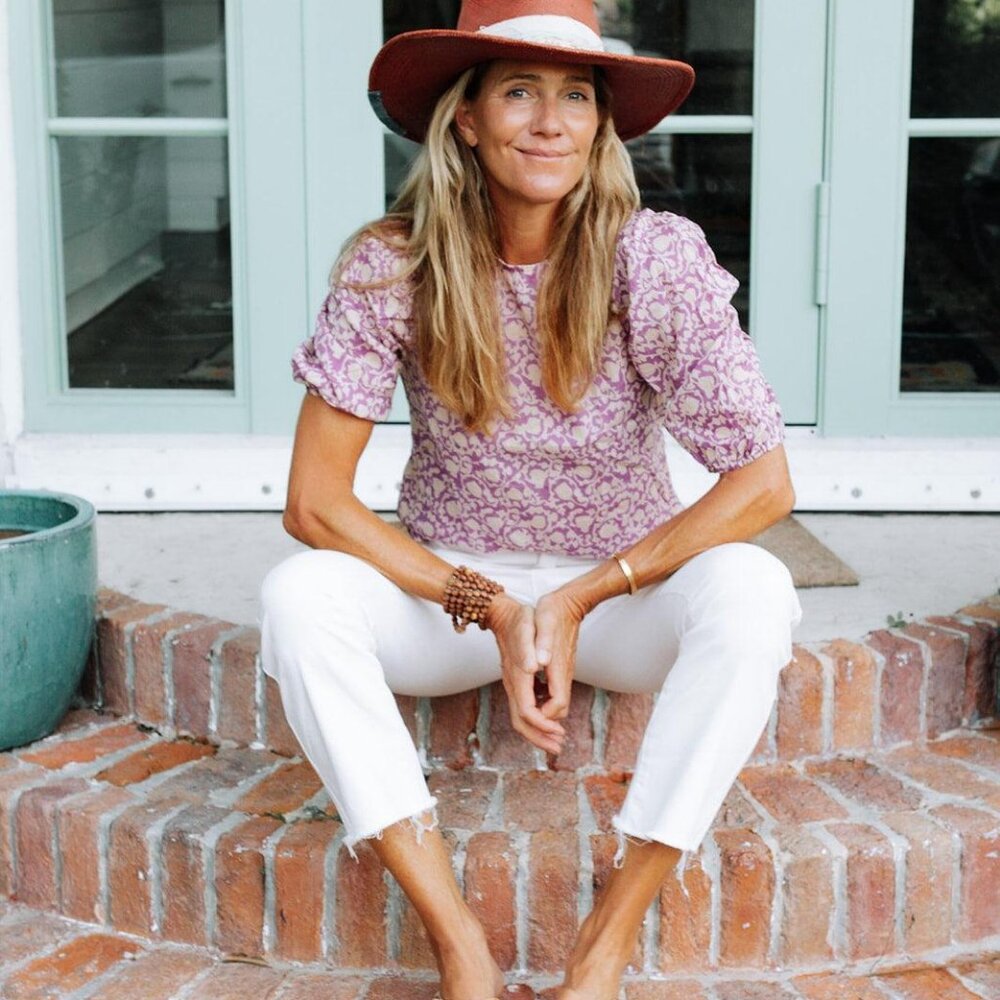 Tolly Shirt - Purple Floral